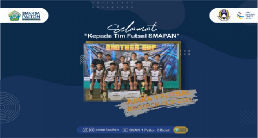 Perjuangan yang tidak mudah bagi TIM Futsal SMAPAN untuk Juara di FUTSAL BROTHER CUP 2023