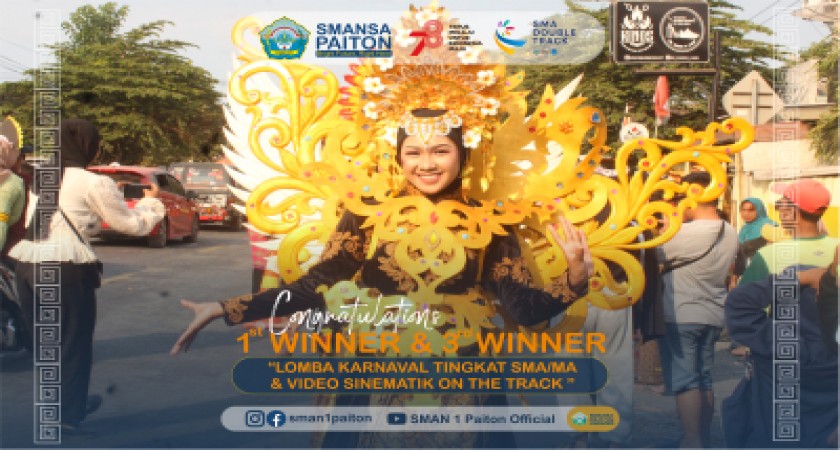 Tambah Prestasi Lagi, SMAPAN Juara 1 Karnaval dan Juara 3 Video Sinematik On The Track HUT RI 78 Tahun