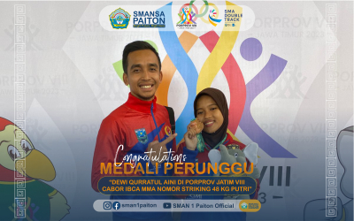 Jelang Penutupan!!! Dewi Qurratul Aini Sabet Medali Perunggu IBCA MMA PORPROV JATIM 2023