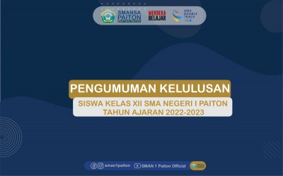 Pengumuman Kelulusan Siswa SMA Negeri 1 Paiton Kelas XII T.A 2022-2023